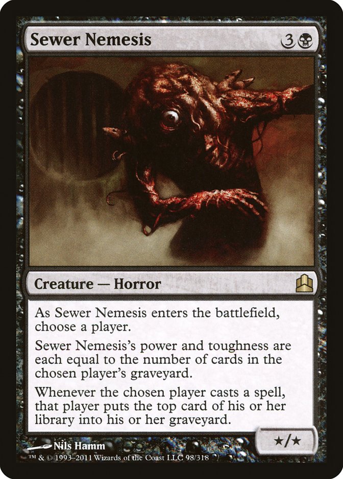 Sewer Nemesis [Commander 2011] | Galaxy Games LLC