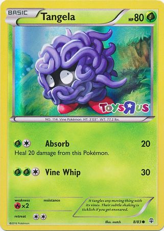 Tangela (8/83) (Toys R Us Promo) [XY: Generations] | Galaxy Games LLC