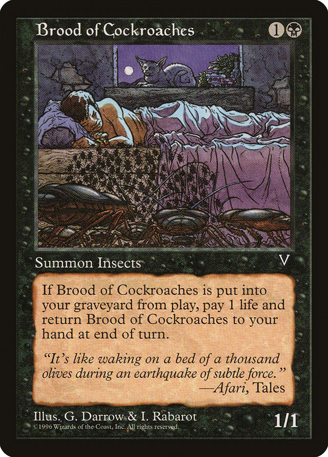 Brood of Cockroaches [Visions] | Galaxy Games LLC