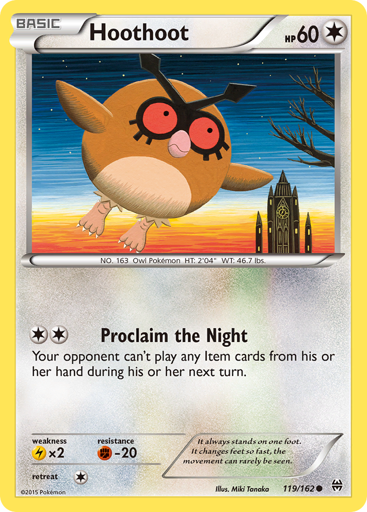 Hoothoot (119/162) [XY: BREAKthrough] | Galaxy Games LLC