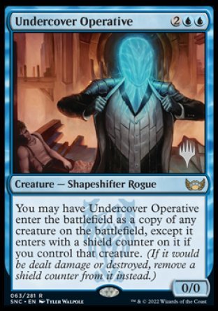 Undercover Operative (Promo Pack) [Streets of New Capenna Promos] | Galaxy Games LLC