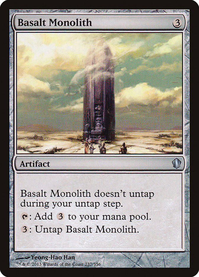 Basalt Monolith [Commander 2013] | Galaxy Games LLC