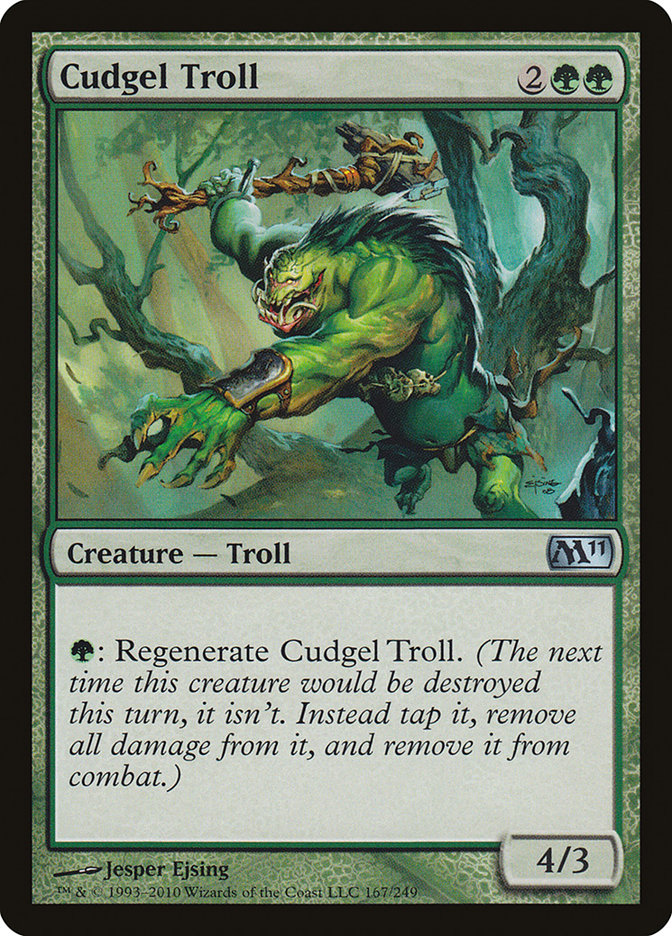 Cudgel Troll [Magic 2011] | Galaxy Games LLC
