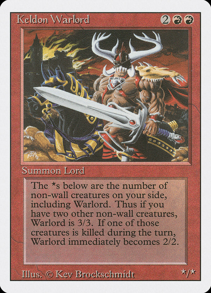 Keldon Warlord [Revised Edition] | Galaxy Games LLC