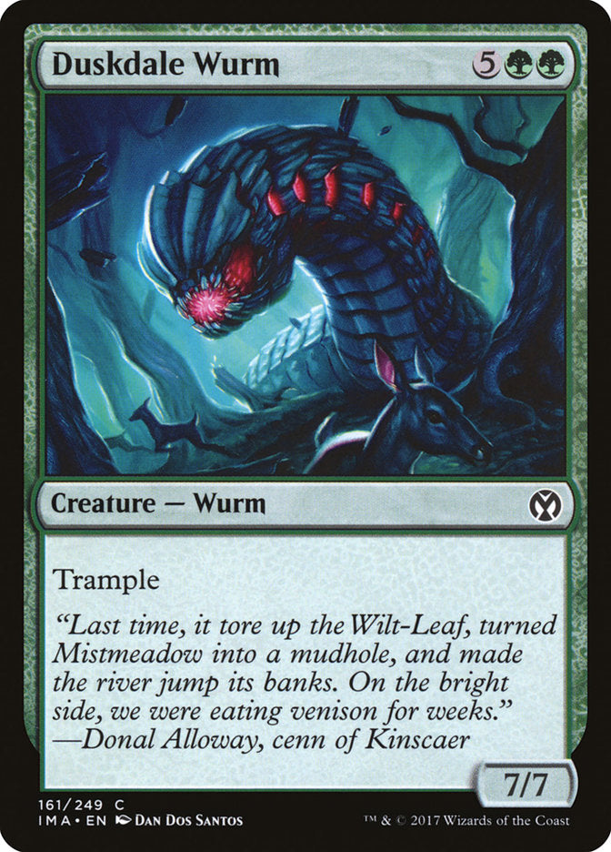 Duskdale Wurm [Iconic Masters] | Galaxy Games LLC