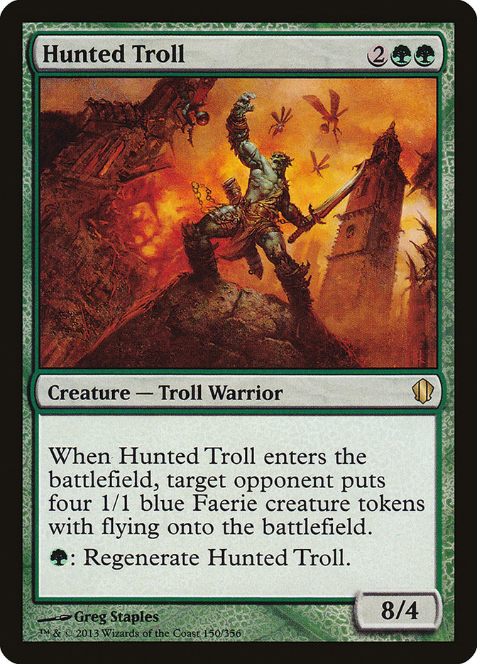 Hunted Troll [Commander 2013] | Galaxy Games LLC