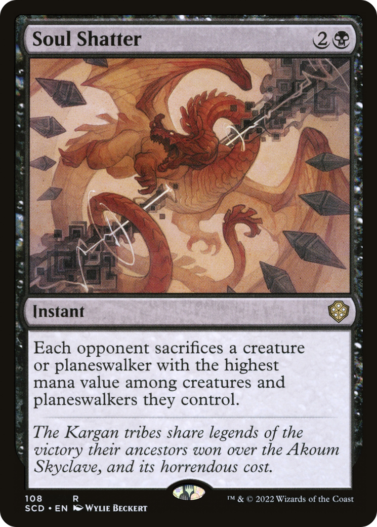 Soul Shatter [Starter Commander Decks] | Galaxy Games LLC