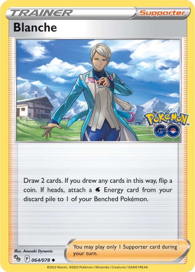 Blanche (064/078) [Pokémon GO] | Galaxy Games LLC