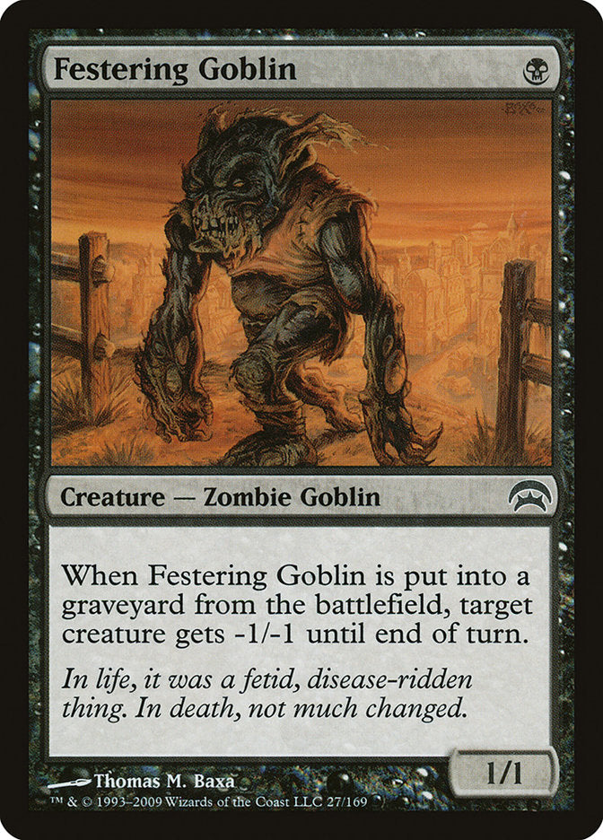 Festering Goblin [Planechase] | Galaxy Games LLC