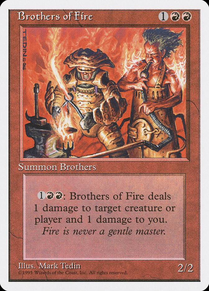 Brothers of Fire [Fourth Edition] | Galaxy Games LLC