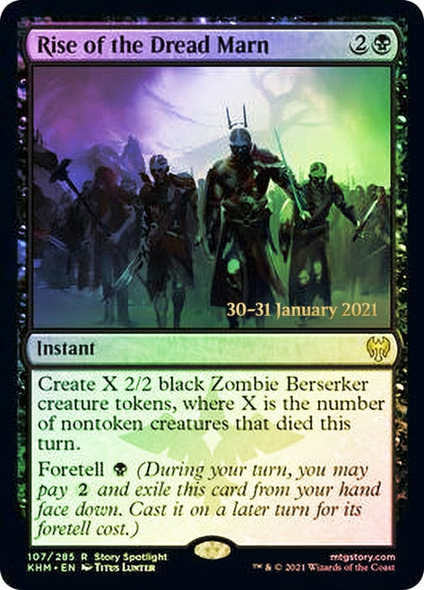 Rise of the Dread Marn [Kaldheim Prerelease Promos] | Galaxy Games LLC