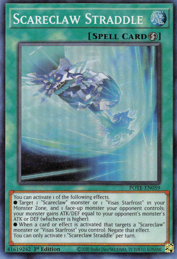 Scareclaw Straddle [POTE-EN059] Super Rare | Galaxy Games LLC