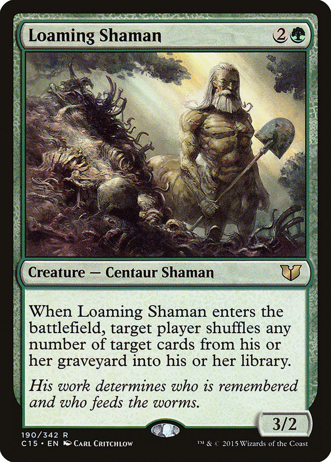 Loaming Shaman [Commander 2015] | Galaxy Games LLC