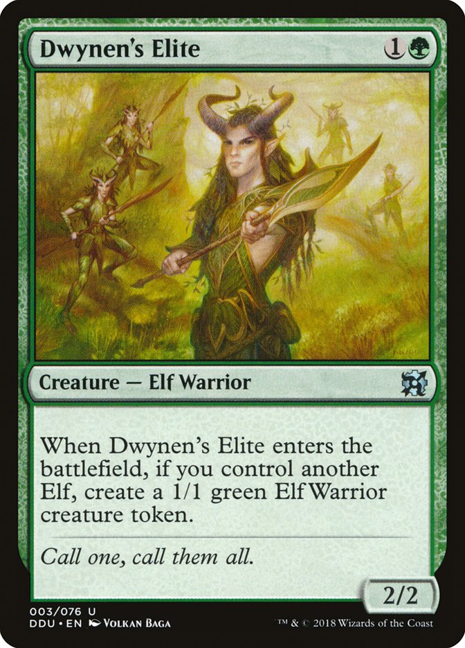 Dwynen's Elite [Duel Decks: Elves vs. Inventors] | Galaxy Games LLC