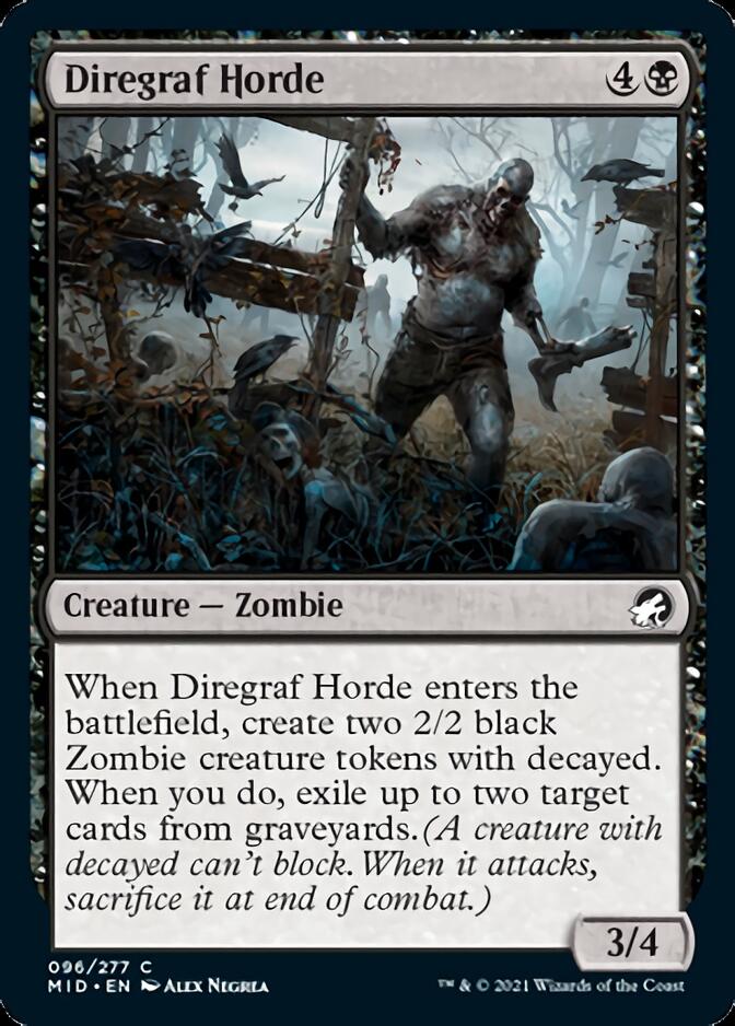 Diregraf Horde [Innistrad: Midnight Hunt] | Galaxy Games LLC