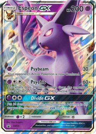 Espeon GX (SM35) (Jumbo Card) [Sun & Moon: Black Star Promos] | Galaxy Games LLC