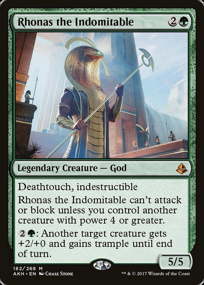 Rhonas the Indomitable [Amonkhet] | Galaxy Games LLC