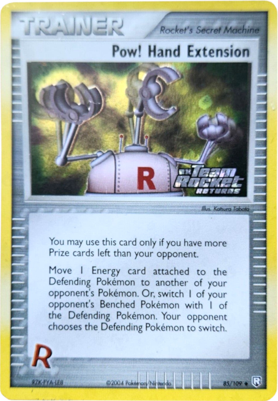 Pow! Hand Extension (85/109) (Stamped) [EX: Team Rocket Returns] | Galaxy Games LLC