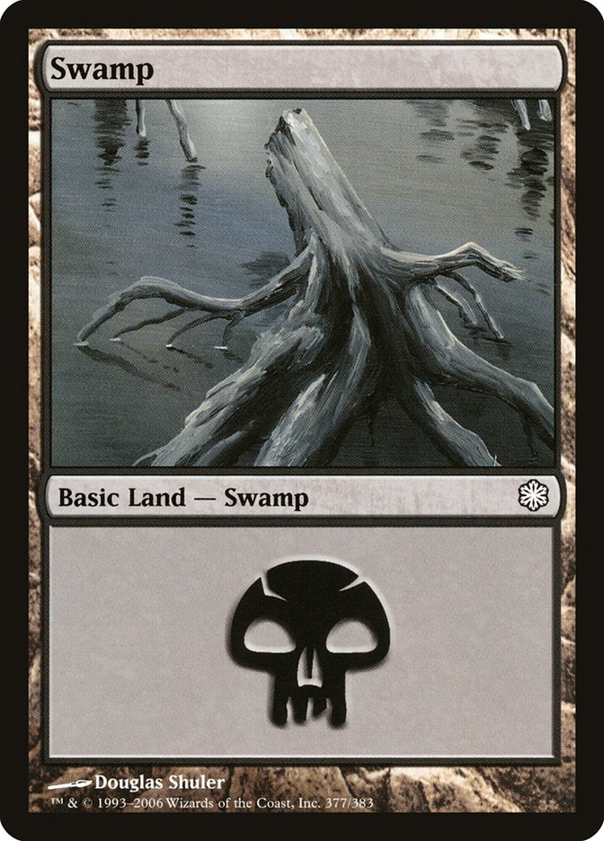 Swamp (377) [Coldsnap Theme Decks] | Galaxy Games LLC