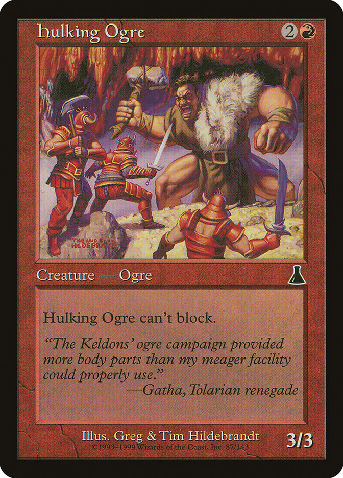 Hulking Ogre [Urza's Destiny] | Galaxy Games LLC