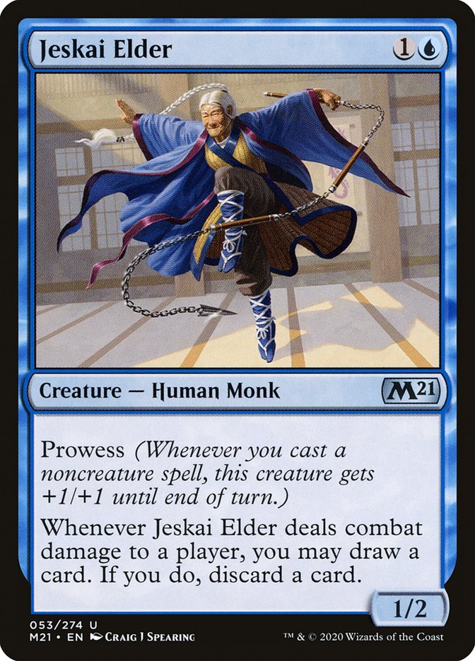 Jeskai Elder [Core Set 2021] | Galaxy Games LLC