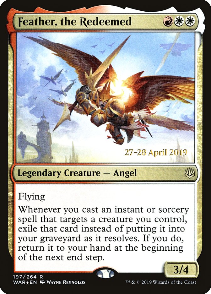 Feather, the Redeemed [War of the Spark Prerelease Promos] | Galaxy Games LLC