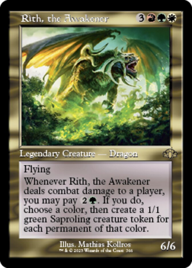 Rith, the Awakener (Retro) [Dominaria Remastered] | Galaxy Games LLC