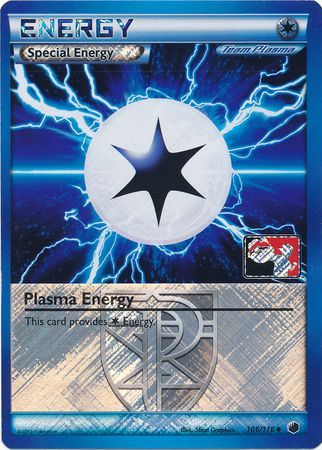 Plasma Energy (106/116) (Play Pokemon Promo) [Black & White: Plasma Freeze] | Galaxy Games LLC