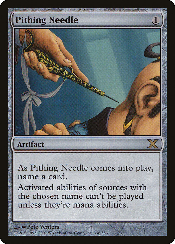 Pithing Needle [Tenth Edition] | Galaxy Games LLC