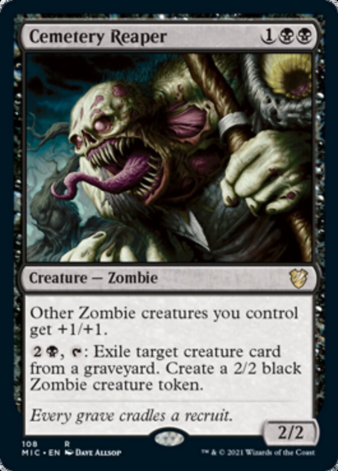 Cemetery Reaper [Innistrad: Midnight Hunt Commander] | Galaxy Games LLC