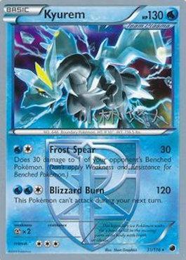 Kyurem (31/116) (Plasma Power - Haruto Kobayashi) [World Championships 2014] | Galaxy Games LLC