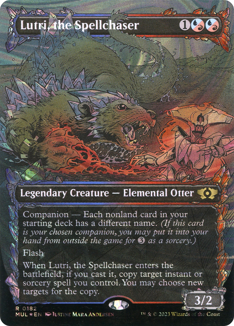 Lutri, the Spellchaser (Halo Foil) [Multiverse Legends] | Galaxy Games LLC