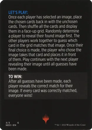 Cyber Simulacrum (Magic Minigame) [Kamigawa: Neon Dynasty Minigame] | Galaxy Games LLC