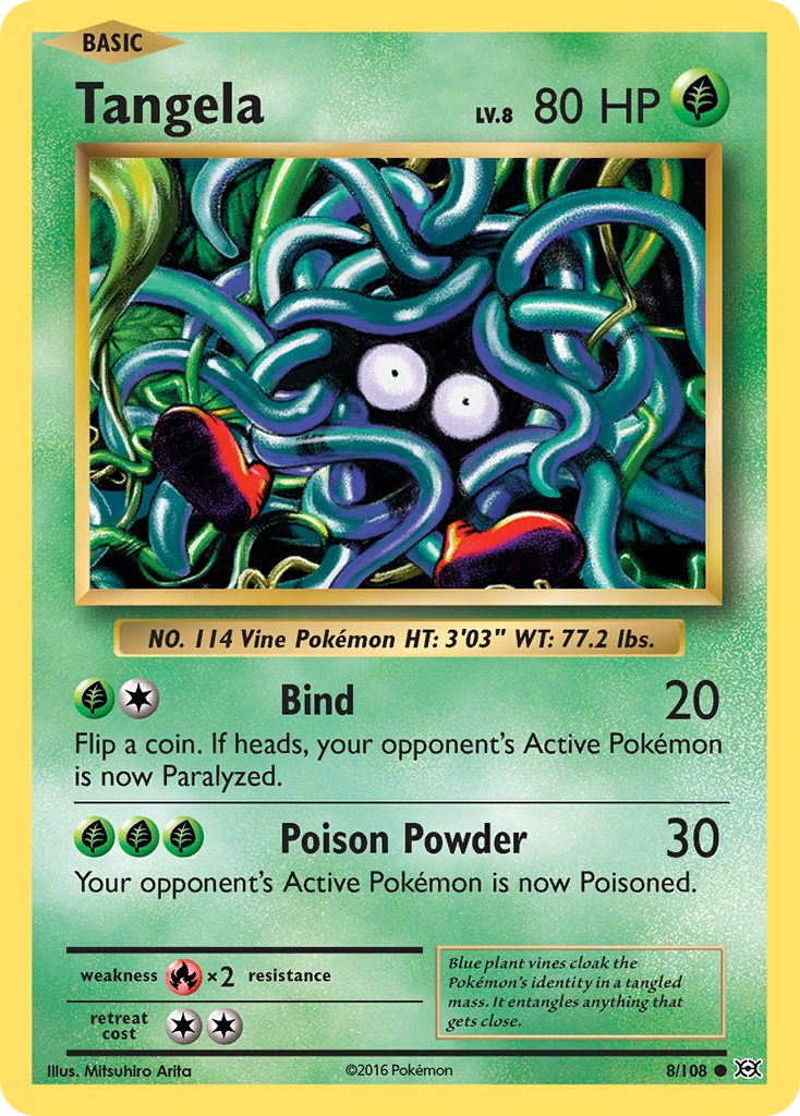 Tangela (8/108) [XY: Evolutions] | Galaxy Games LLC