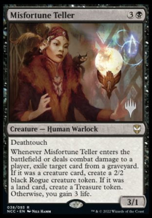 Misfortune Teller (Promo Pack) [Streets of New Capenna Commander Promos] | Galaxy Games LLC