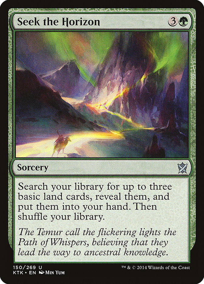 Seek the Horizon [Khans of Tarkir] | Galaxy Games LLC