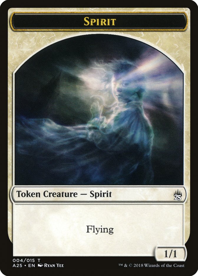 Spirit Token (004/015) [Masters 25 Tokens] | Galaxy Games LLC