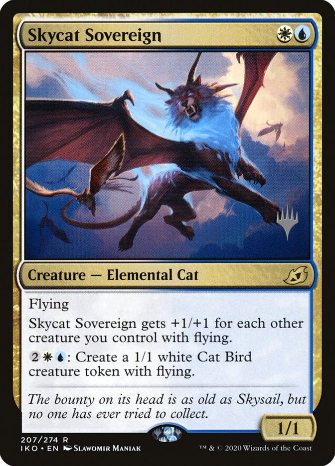 Skycat Sovereign (Promo Pack) [Ikoria: Lair of Behemoths Promos] | Galaxy Games LLC