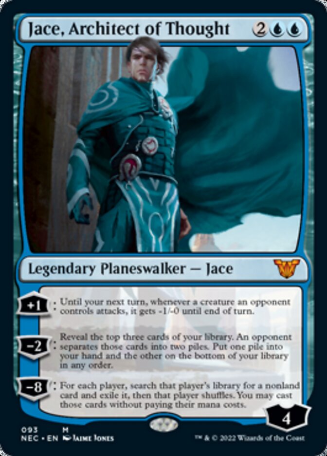 Jace, Architect of Thought [Kamigawa: Neon Dynasty Commander] | Galaxy Games LLC