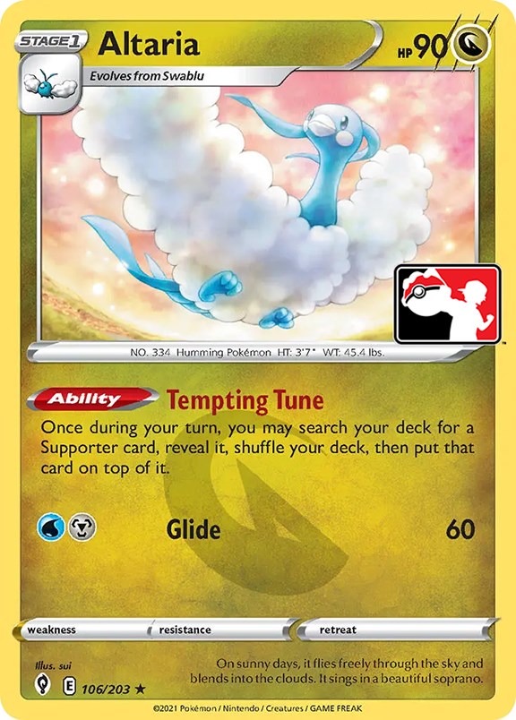 Altaria (106/203) [Prize Pack Series One] | Galaxy Games LLC
