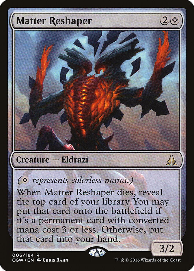Matter Reshaper [Oath of the Gatewatch] | Galaxy Games LLC