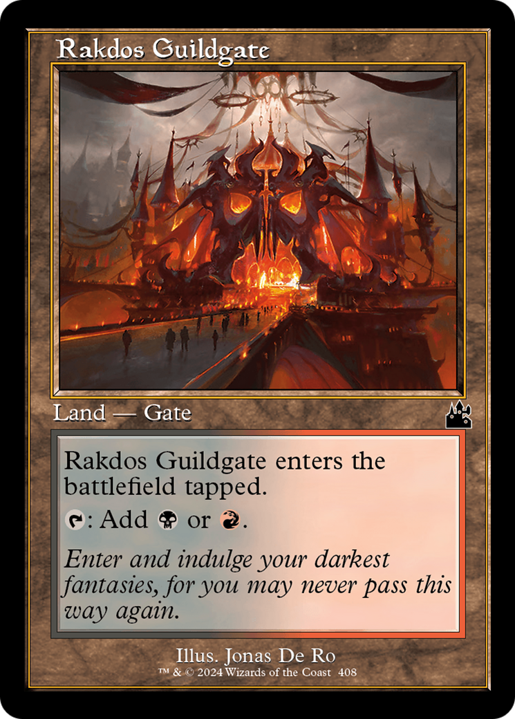 Rakdos Guildgate (Retro Frame) [Ravnica Remastered] | Galaxy Games LLC