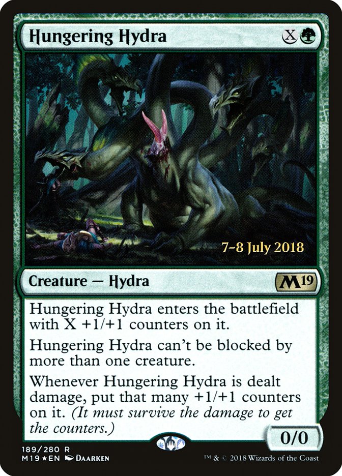 Hungering Hydra [Core Set 2019 Prerelease Promos] | Galaxy Games LLC