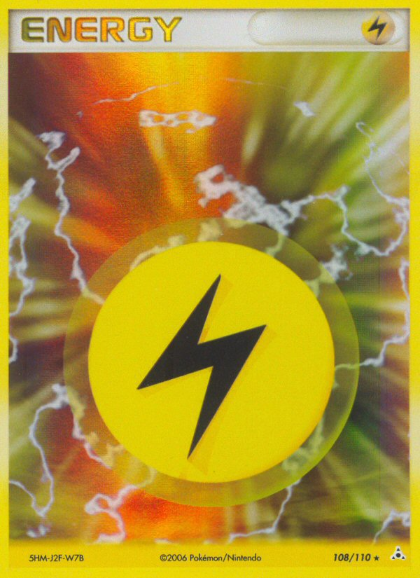 Lightning Energy (108/110) [EX: Holon Phantoms] | Galaxy Games LLC