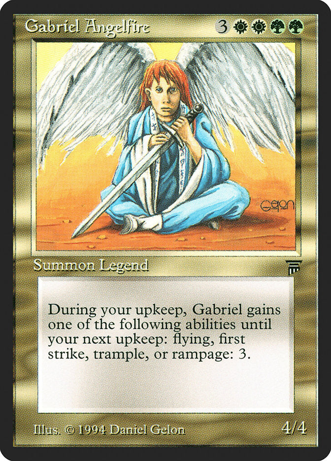 Gabriel Angelfire [Legends] | Galaxy Games LLC