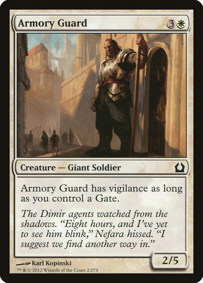 Armory Guard [Return to Ravnica] | Galaxy Games LLC