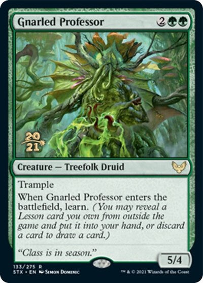 Gnarled Professor [Strixhaven: School of Mages Prerelease Promos] | Galaxy Games LLC