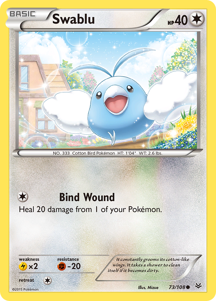 Swablu (73/108) [XY: Roaring Skies] | Galaxy Games LLC