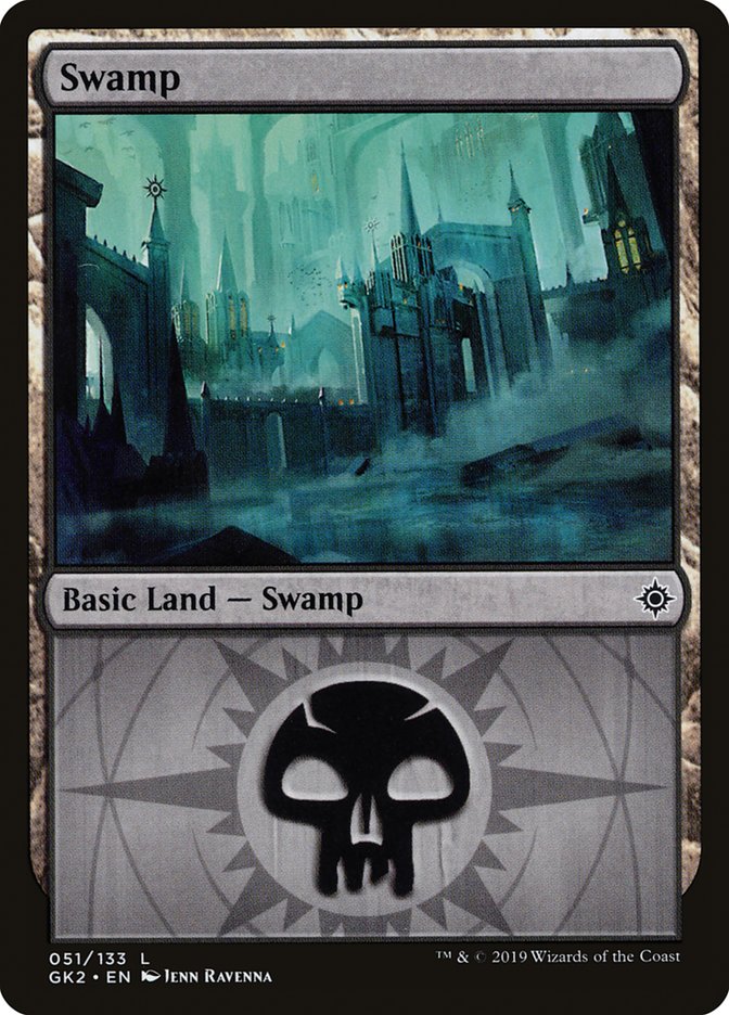 Swamp (51) [Ravnica Allegiance Guild Kit] | Galaxy Games LLC