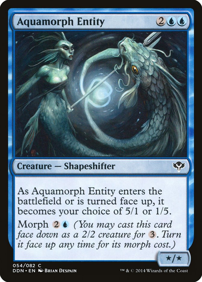 Aquamorph Entity [Duel Decks: Speed vs. Cunning] | Galaxy Games LLC